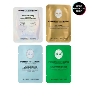 Peter Thomas Roth Hydra-Gels 4x Pack Eye Patch Bundle