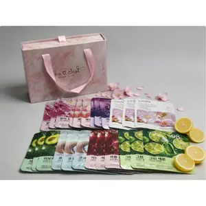 24 Counts Bulk Value Gift Bag 8 Plant Extract Fruit Mask Hydrating Oil Control Brightening Full Skincare