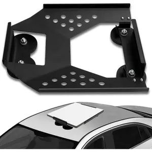 for Starlink Mini  Roof Mount   Mount Kit Starlink Mini Accessories Bracket Flat Rv Trailer Roof Rack Quick Mobility, Suction Cup   (Black)