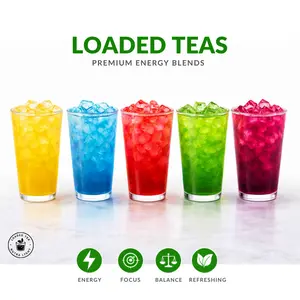15 Pack Nutra Light Loaded Tea Mix - Sugar‑Free Hydration Blend with Clean Caffeine & Low Calories Beverage Drink