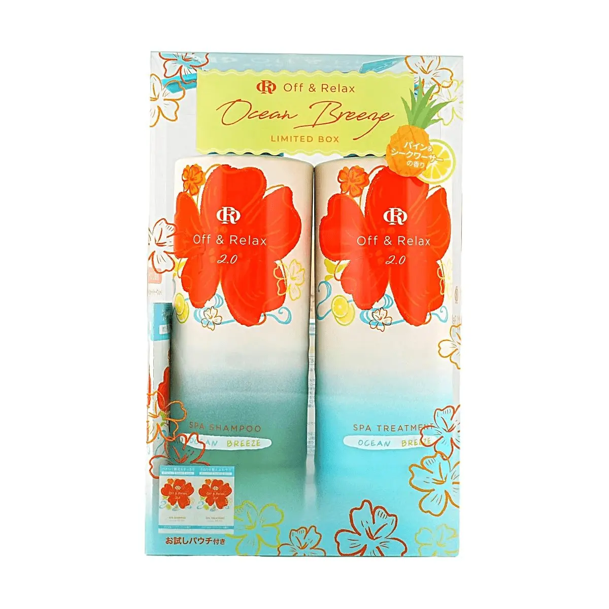 OFF&RELAX Japan 2.0 OR SPA Shampoo & Conditioner Set - Ocean Breeze Limited Edition 460ml+460ml OFF&RELAX Japan 2.0 OR SPA Shampoo & Conditioner Set - Ocean Breeze Limited Edition 460ml+460ml