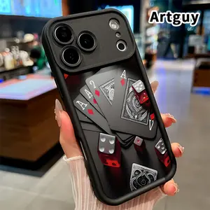 Case for iPhone Air 17 16 Pro Max 15 Plus 16E 14 13 12 11 XS XR Luxury Game Night Advanced fashion gift Anti-Scratch Shockproof Soft Silicone Protective Cover