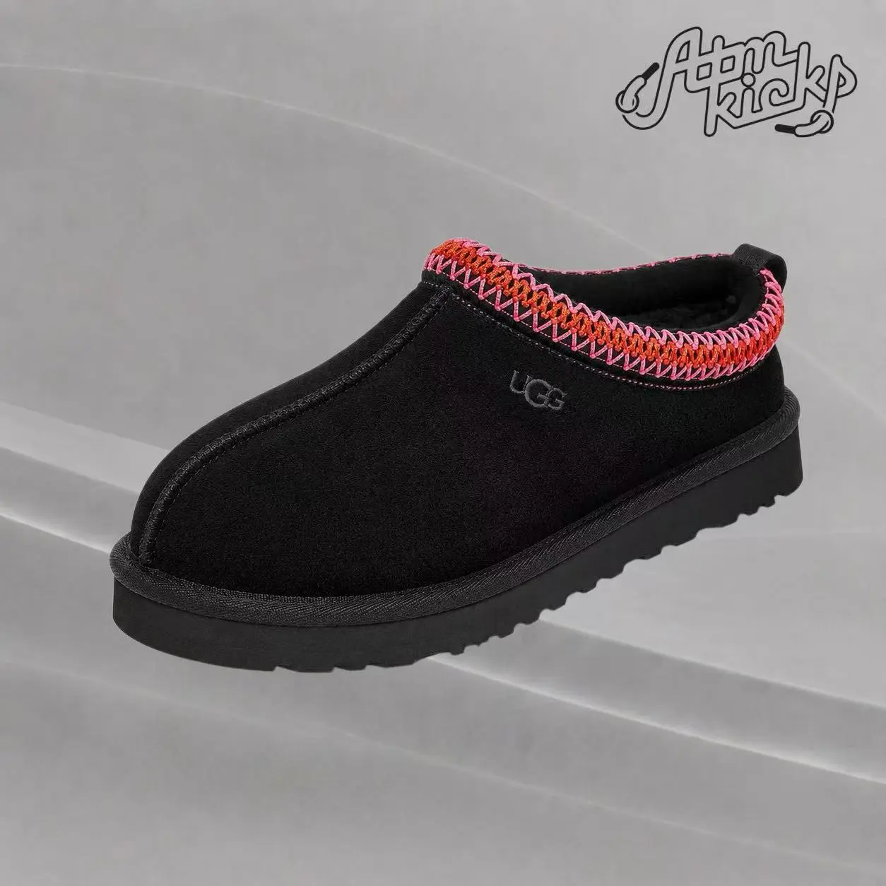 UGG Tazz Slipper Black (Kids) 1143776K-BKML Authentic Shoes Footwear Sneaker Trainer Comfortable Walking Fashion Trending Gift