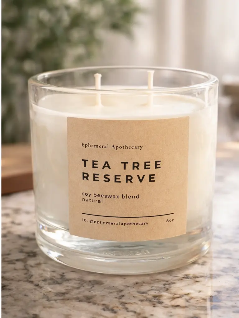 The Vessel Candle — Hand-Poured in a One-of-a-Kind Upcycled Bottle