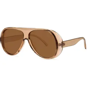 SOJOS Retro Polarized Oversized 90s Aviator Sunglasses Womens Men Trendy Vintage Square Shades SJ2661