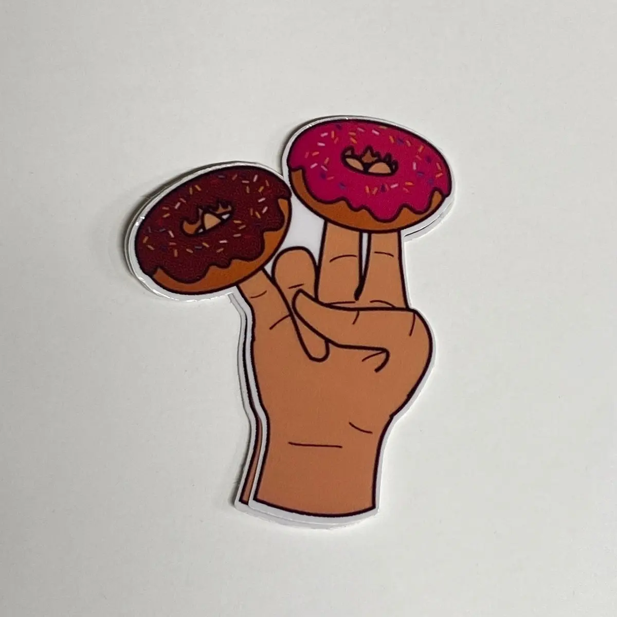 2 Pack - “2 In The Pink 1 In the Stink” Vinyl Stickers 3.25 x 2.75 Adult Humor. Great for Cars, motorcycles laptops and cups.