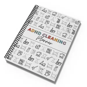 36 Page Adhd Cleaning Planning Board, Daily, Periodic, Monthly & Annual Tasks, Home Maintenance Checklist, Kitchen Bathroom Bedroom, Household Cleaning Planner