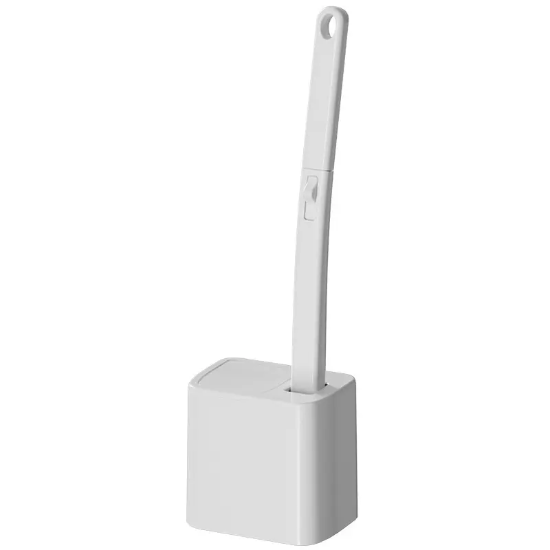 Disposable Toilet Brushes with Replacement Heads, 24 per pack—Three-Layer Sponge Toilet Brushes—Wall-Mounted for Easy Cleaning