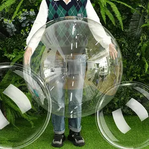 Transparent Decorative Balloons Set, Perfect for Weddings Birthdays New Year Valentine's Day Decoration Supplies, Balloon Party Supplies, Pack of 2