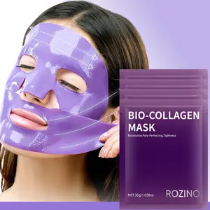Bio - Collagen Mask (4 pieces), Focuses on Moisturizing and Hydrating, Refining Pores and Tightening Skin, Multi - effect Nourishment, Keeping Skin in a Hydrated and Tight State at All Times