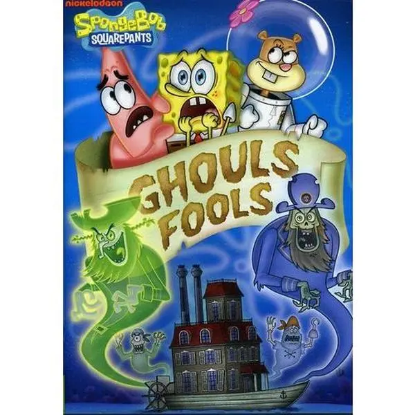 SpongeBob SquarePants: Ghouls Fools Halloween DVD Video Disc - Full Frame, Amaray Case, Dolby
