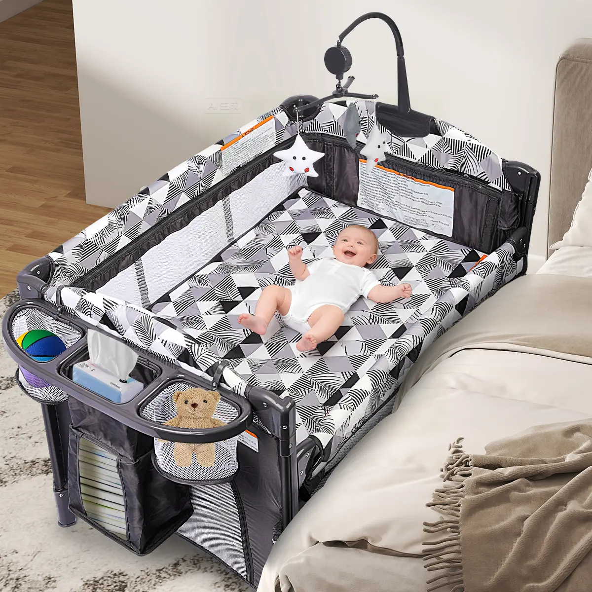 stokke cushion tripp trapp Tripp Trapp High Chair² + Cushion, Tray & Newborn Set Bundle White/Nordic  Grey