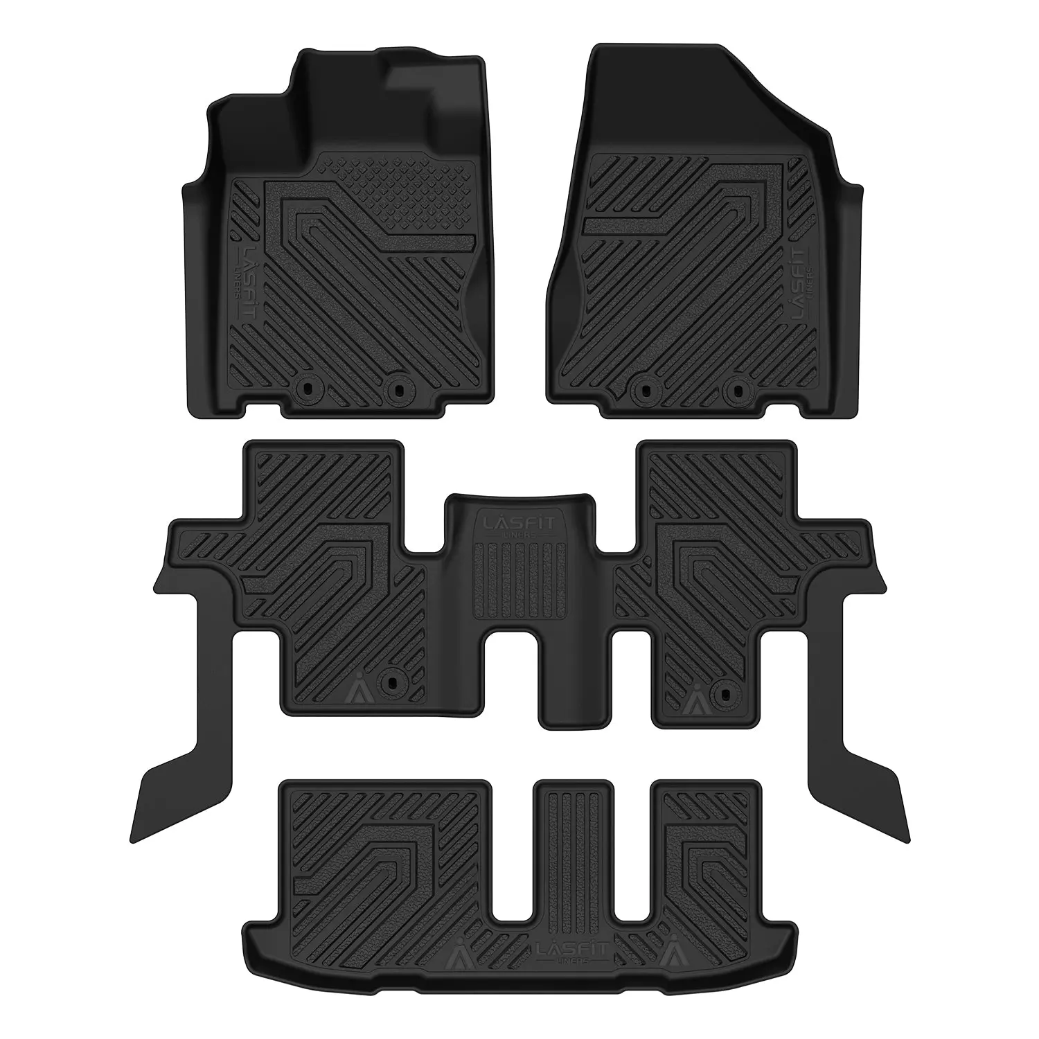 Lasfit fit for 2014-2021 Infiniti QX60 Floor Mats or Cargo Mat & Seatback Mat