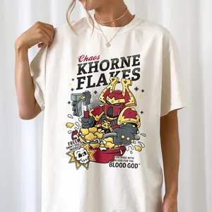 Chaos Khorne Flakes Shirt, Warhammer Shirt, Video Game Shirt