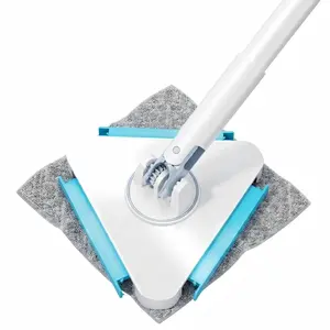 Reach Every Corner: 360° Rotating Wall & Ceiling Mop | Deep Clean Your Baseboards Without Bending Over!