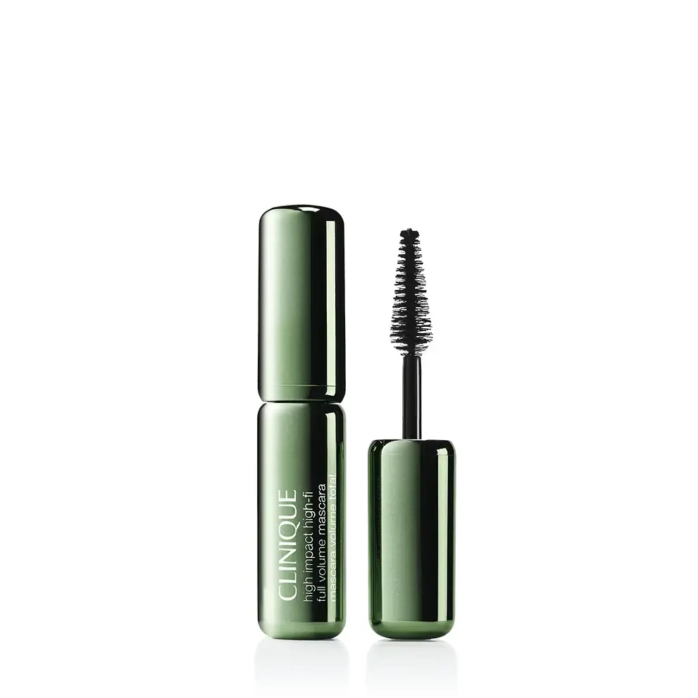 [Clinique] High Impact High-Fi Mascara Mini | Long-Wearing | Safe For Sensitive Eyes  | Coconut | Argan | Moringa | Intense Black