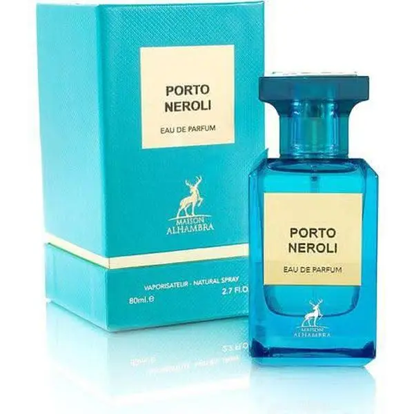 Maison Alhambra Porto Neroli Unisex EDP, 2.7 Fl Oz Fragrance for Beauty & Personal Care