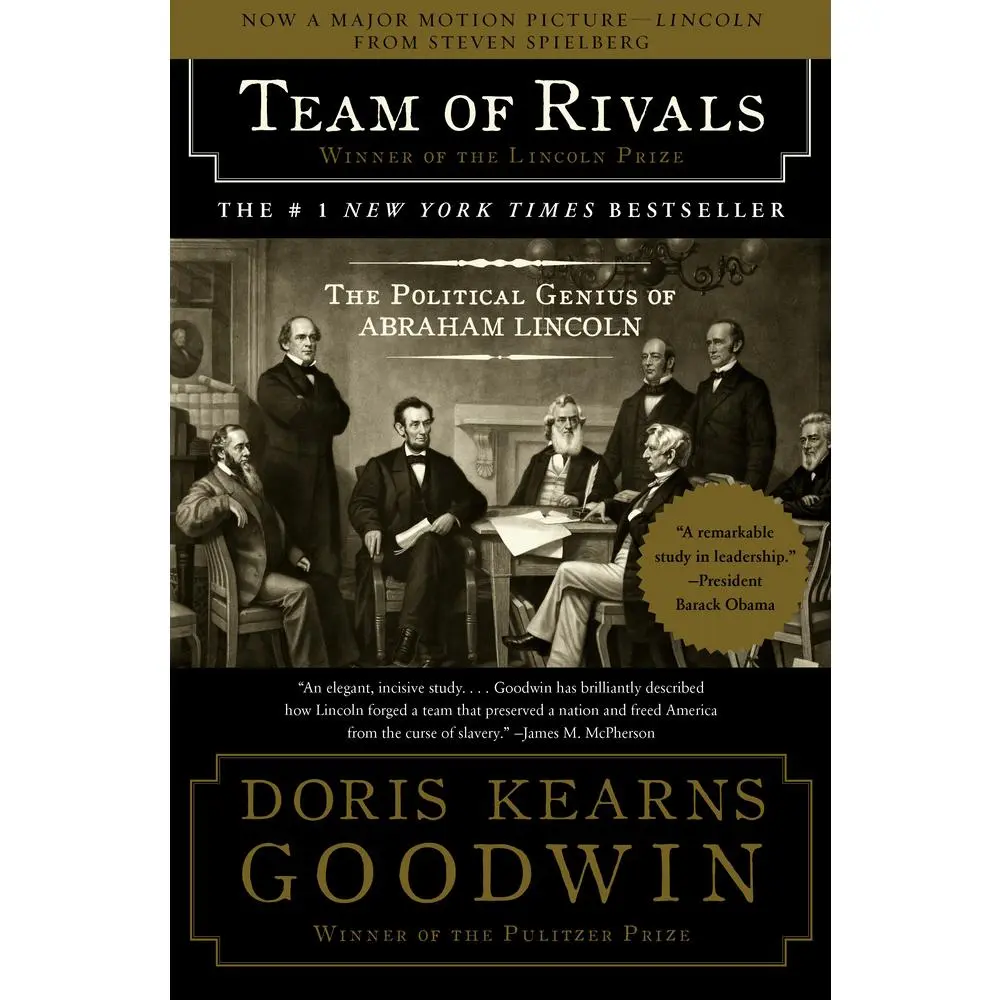 USED Book - Team of Rivals: The Political Genius of Abraham Lincoln by Goodwin, Doris Kearns (Paperback) - english