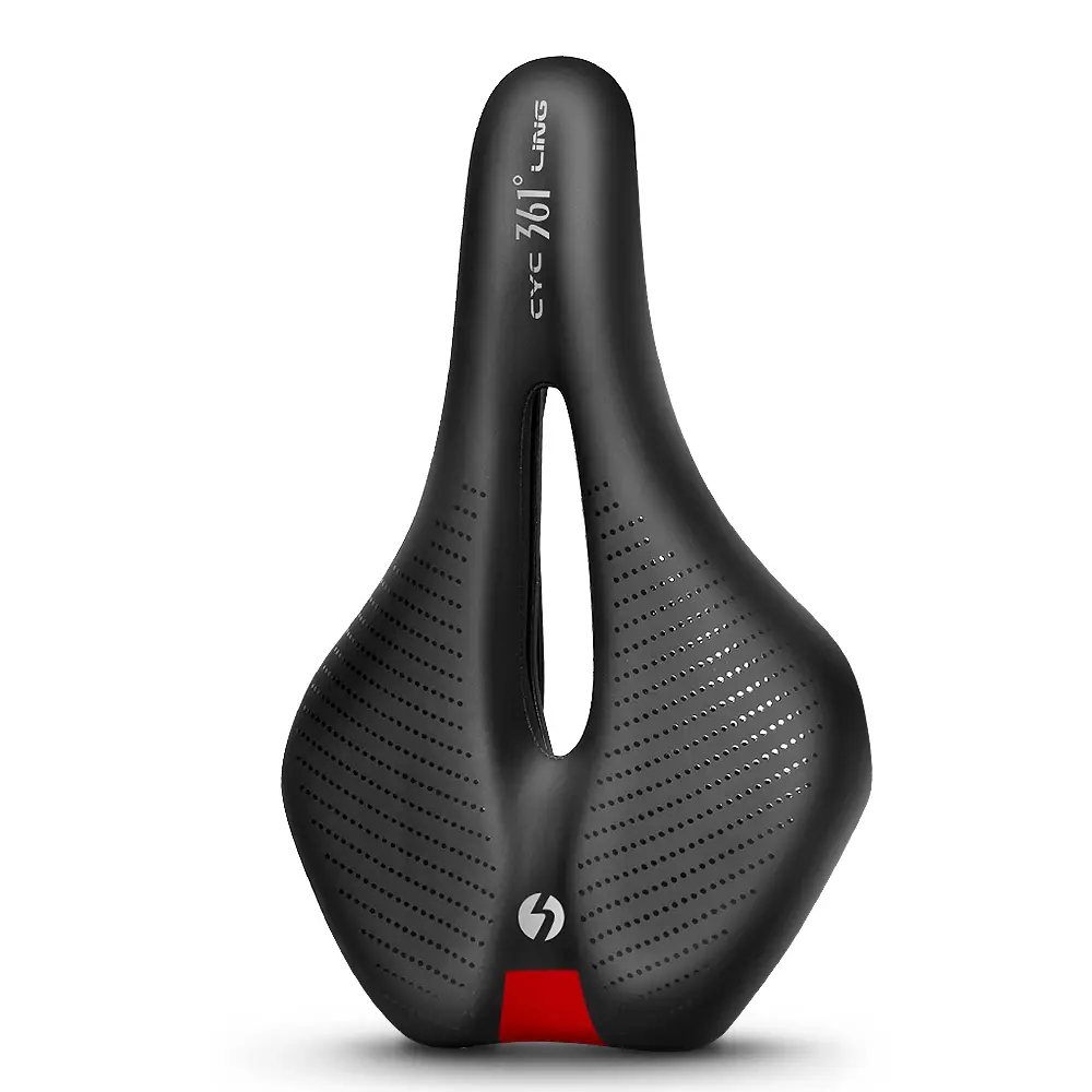 361° Ergonomic Bike Saddle - Body Adapting, Pressure Relief Cycling Seat with Cut-out for Road & Mountain Bikes, 680g Lightweight, Reduces Pressure and Fatigue, Versatile Use Cycling Accessory, Urban Commuting Road Bike Saddles