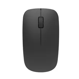 AJAZZ Wireless 2.4G Office Light Sound Optical Mouse NJ06 Ergonomic Mouse DPI1000 Optical Engine Chip 125Hz Light and Thin 60g 3D Roller Suitable for Quiet Use in Office Environments Requires Self Provided AAA Battery * 1