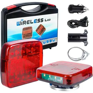 Trailer Lights , Rechargeable LED Tow Trailer Lights Kit IP65  for  Boat Camper RV