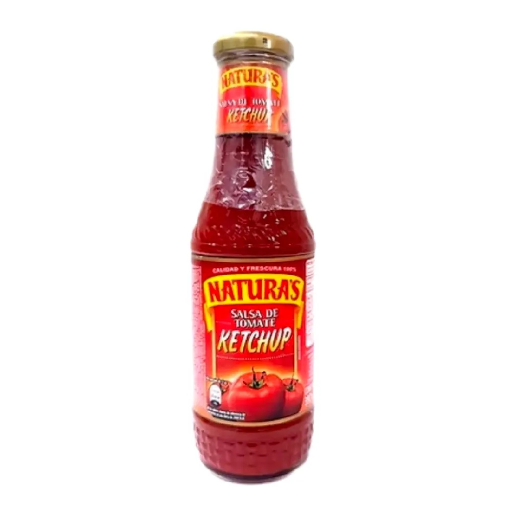 Ketchup Naturas botella 14oz Ketchup Naturas botella 14oz
