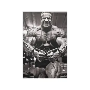 Jay Cutler Black and White Bodybuilding Poster