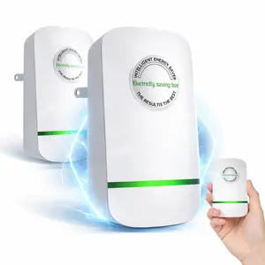 Plug-In Power Box 2026 Updated Design with US Plug,Wide 90-250V Compatibility for Home Office Travel,Stable Voltage Output for Safer Energy-Efficient Use