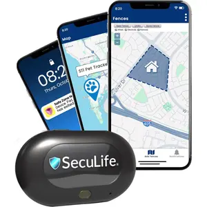 GPS Tracker for Vehicles, Kids, Adults, Pets & Bikes – Hidden Car Tracker with Geo-Fencing, Location History, Water-Resistant, Lightweight Build, Long Battery Life & 4G LTE Real-Time Tracking