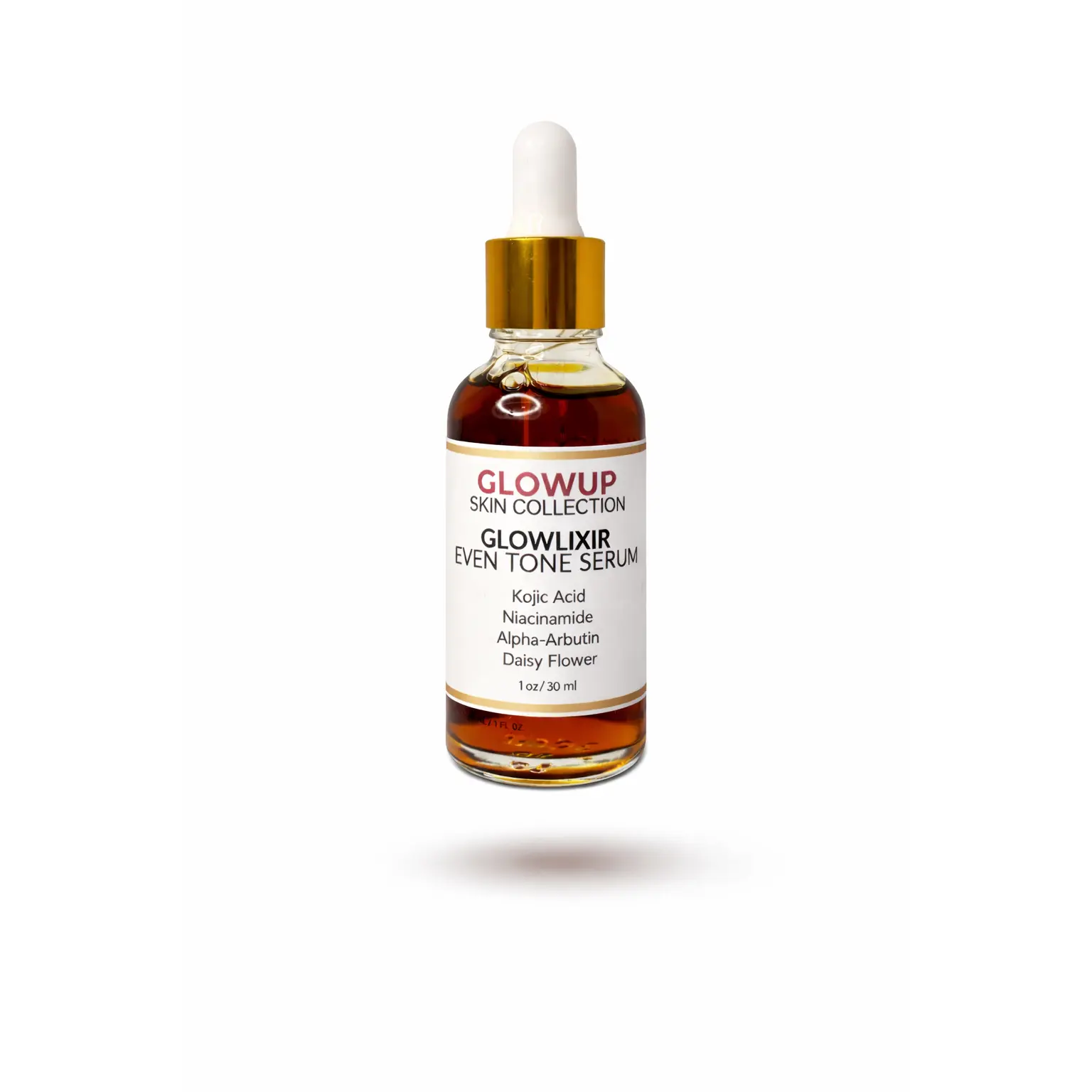 Glowlixir Even Tone Serum --Reveal your radiant complexion with Kojic Acid, Niacinamide, Alpha-Arbutin