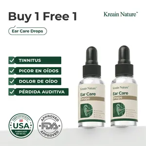 【Buy 1 Get 1 Free】Kreain Nature 12 Ear Care Drops Gentle Formula, Non-Irritating Gentle Formula, Easy to Use & Portable dealsforyoudays