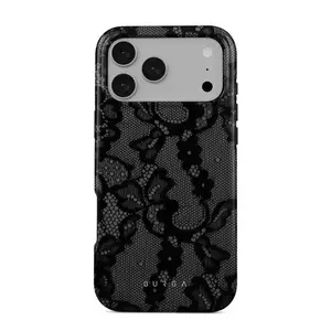 BURGA Tough Phone Cases - Magnetic Edition | for iPhone 17 16 15 14 13 12 11 Series | Lace Phone Case | Trendy 2026 Phone Case | Shockproof Protection | Gift for Her