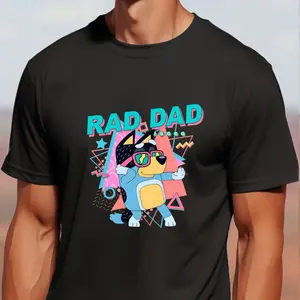 Bluey Bingo Family TShirt Bluey Bandit Rad Dad Shirt Bluey Dad Bluey Family Shirt Cool Dad Club Shirt Dad Birthday Gift Bluey Shirt