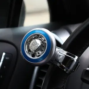 Car Steering Wheel Enhancer-High-End Multi-Functional Bearing Design to Improve Control Force and Stability-Durable Auxiliary Ball Knob for All Vehicles