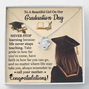 GRADUATION GIFT NECKLACE FOR GIRLS, GRADUATION GIFT FOR HER, COLLEGE GRADUATION GIFT FOR DAUGHTER, HIGH SCHOOL, SENIOR GRADUATION, CLASS OF 2024 Necklace Gift