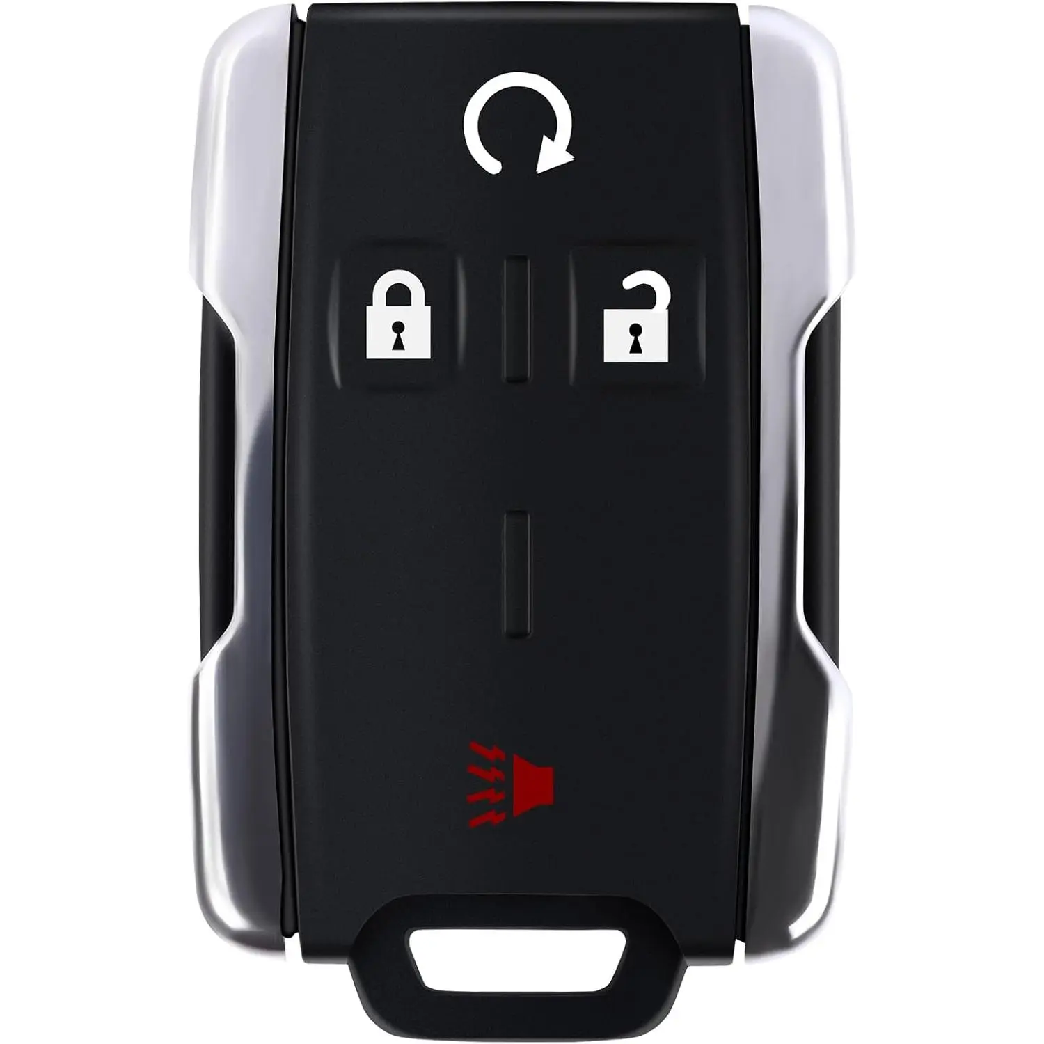 1 X Flip Key Entry Remote Control Key Fob (Shell Case ) Transmitter Replacement for Chevy Colorado Silverado 1500 Silverado 3500 HD for GMC Sierra Sierra 1500 Yukon M3N40821302 4 Buttons