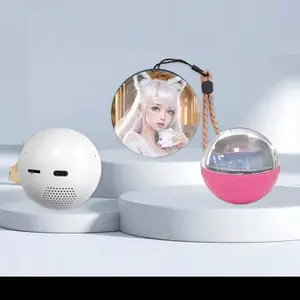 2026 New Memory Ball Christmas Ornament Core Memory Sphere 3D Personalized Video Player 2.7-inch Crystal Ball for Anniversaries Birthdays and Christmas