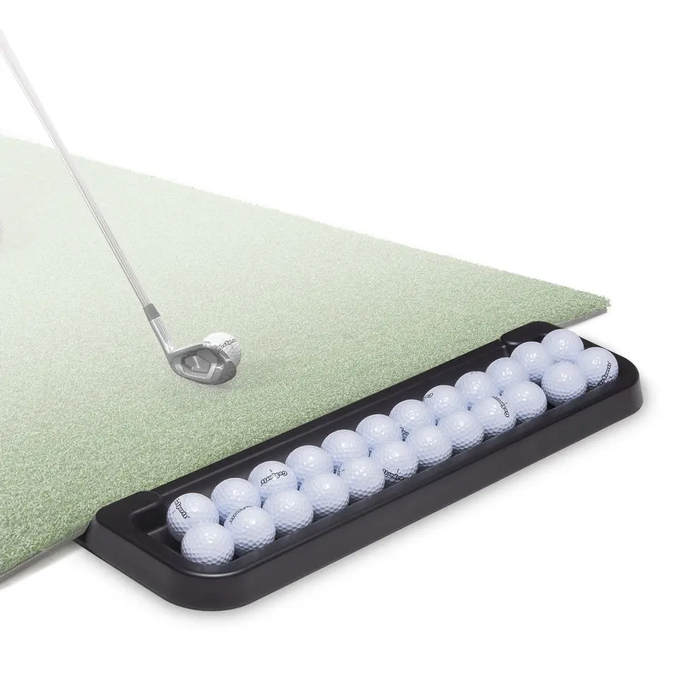 GoSports Weather-Resistant Golf Ball Tray - 24-Ball Capacity, Golf Gift Accessory for Practice, Driving Range Use