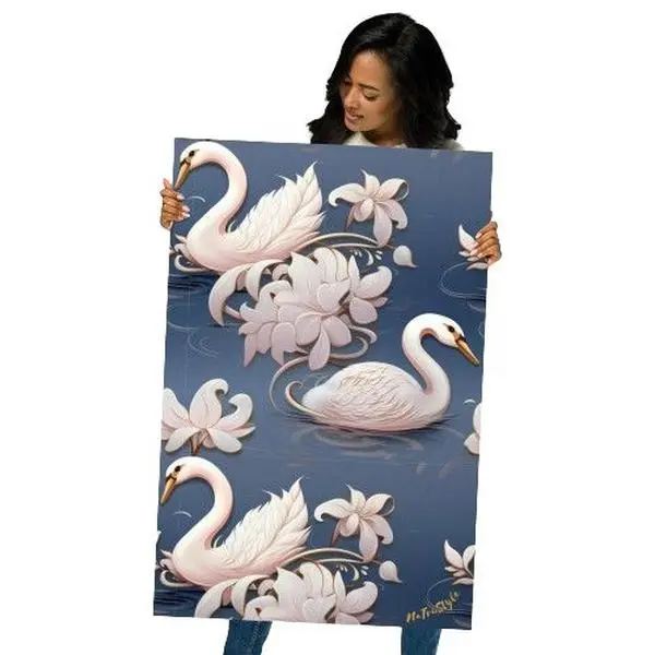 White Swan Poster