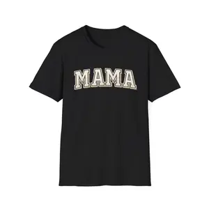 MAMA varsity letters T-Shirt | Mama shirt, collegiate mom tee