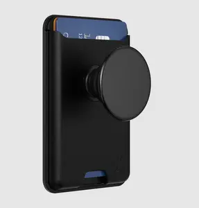 Magnetic MagSafe PopWallet+ Phone Holder - Black Softgoods Popsocket, Cellphone Stand Mount, Mobile Phone Accessory, Tech Accessory, Accessories, Tech Accessories