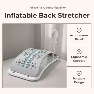 Waist reliever, waist stretching massager, yoga aid, cervical spine back support, back stretching, waist stretching artifact,spine decompression, lumbar spine relaxer