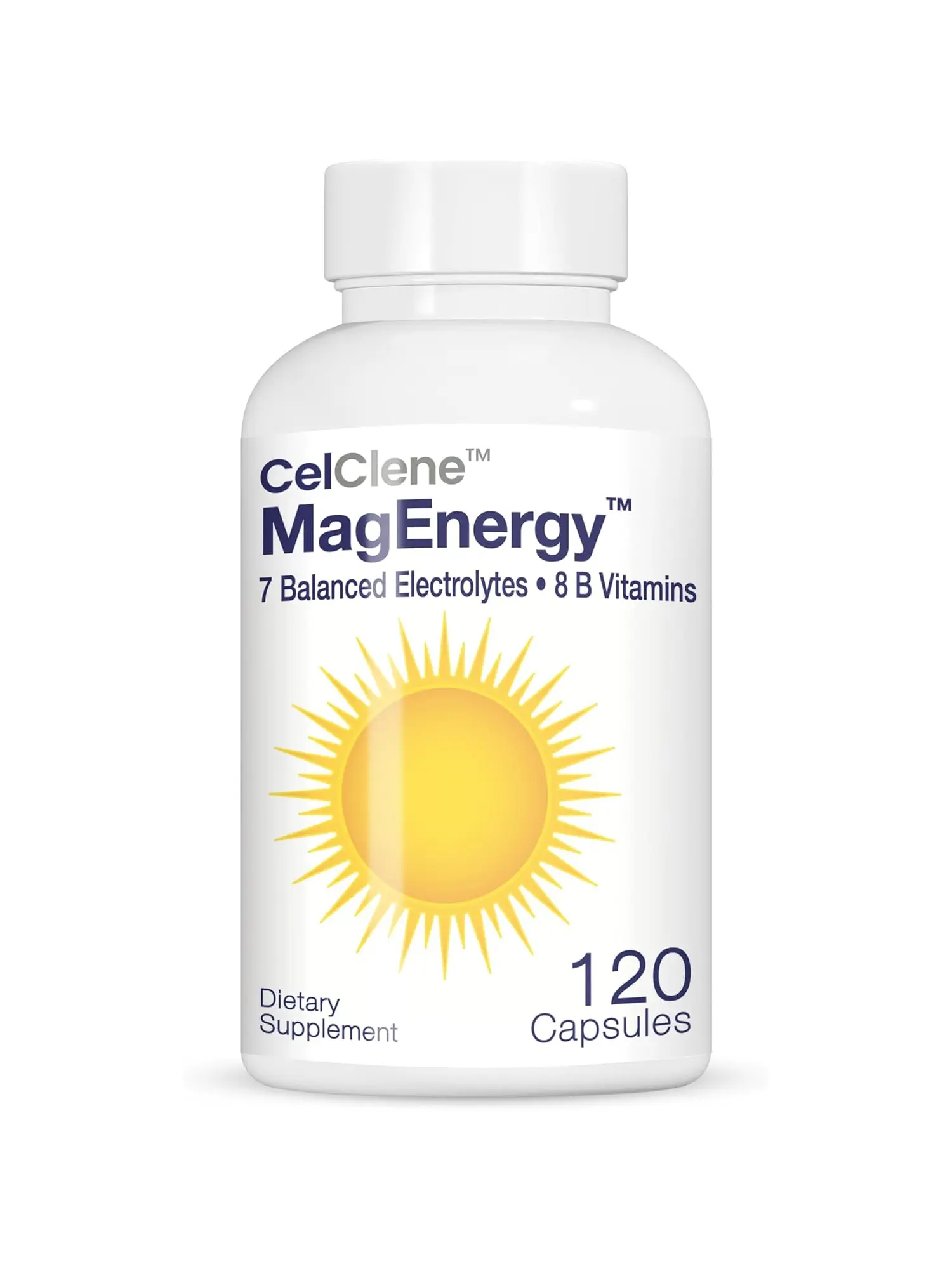 MagEnergy 7 Electrolytes, 8 Super B Vitamins, High Magnesium, High Methyl B12, Methyl Folate, D3/K2, Biotin, Zinc for Hydration, L-Theanine, Choline, Green Tea, Ginger Extracts