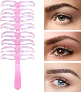 Eyebrow Template Kit – Reusable Brow Shaping Tool for Natural & Defined Brows, Perfect for Home & Makeup Routine eye-brow