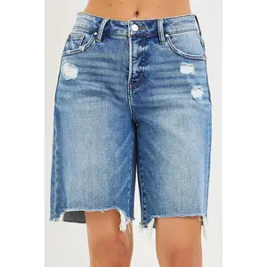 RISEN Tummy Control Slouchy Bermuda Shorts