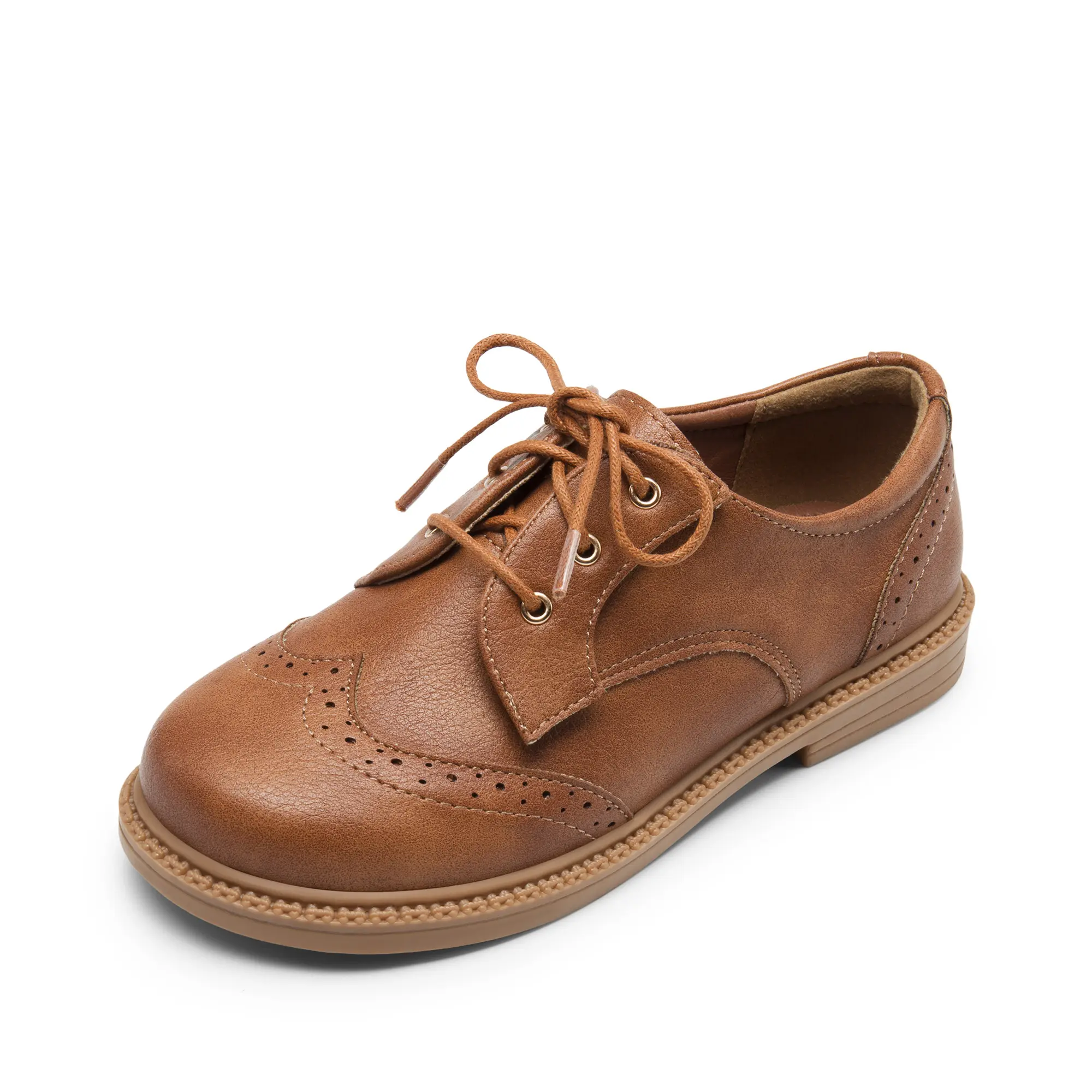 DREAM PAIRS Boys' Low Top Oxfords - Cushioned Slip-Resistant School Shoes, Formal-Casual Footwear for Toddlers, Schoolshoes, Back To School Shoes, Pu, Pu & Foam, Casual-Formal, 10 - 11 Years, Kid, Synthetic, 5T, Snug-Fit, Child-Sized
