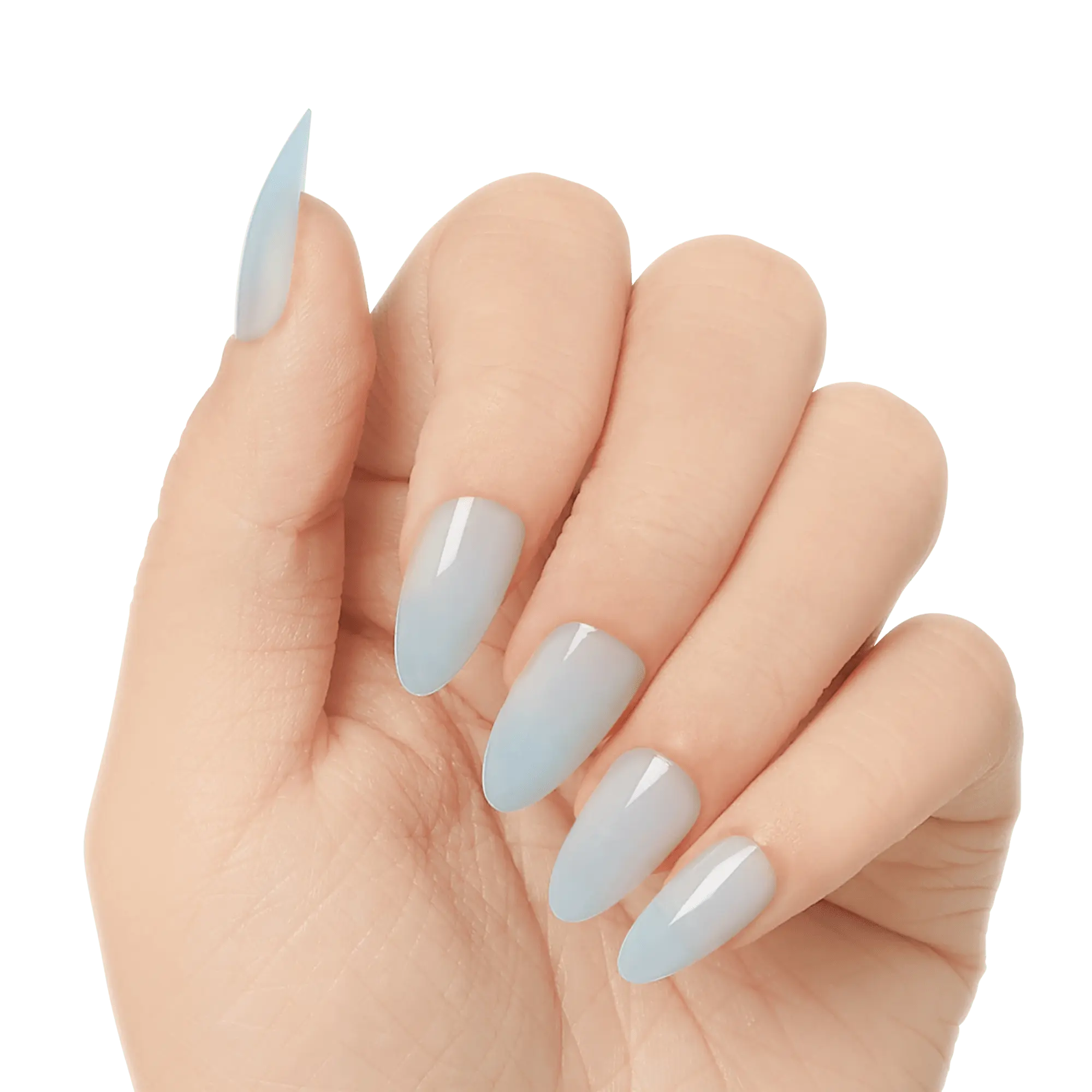 Kiss Salon X-tend Color Press On Soft Gel Nails - Choices | Solid, Blue, Medium, Almond