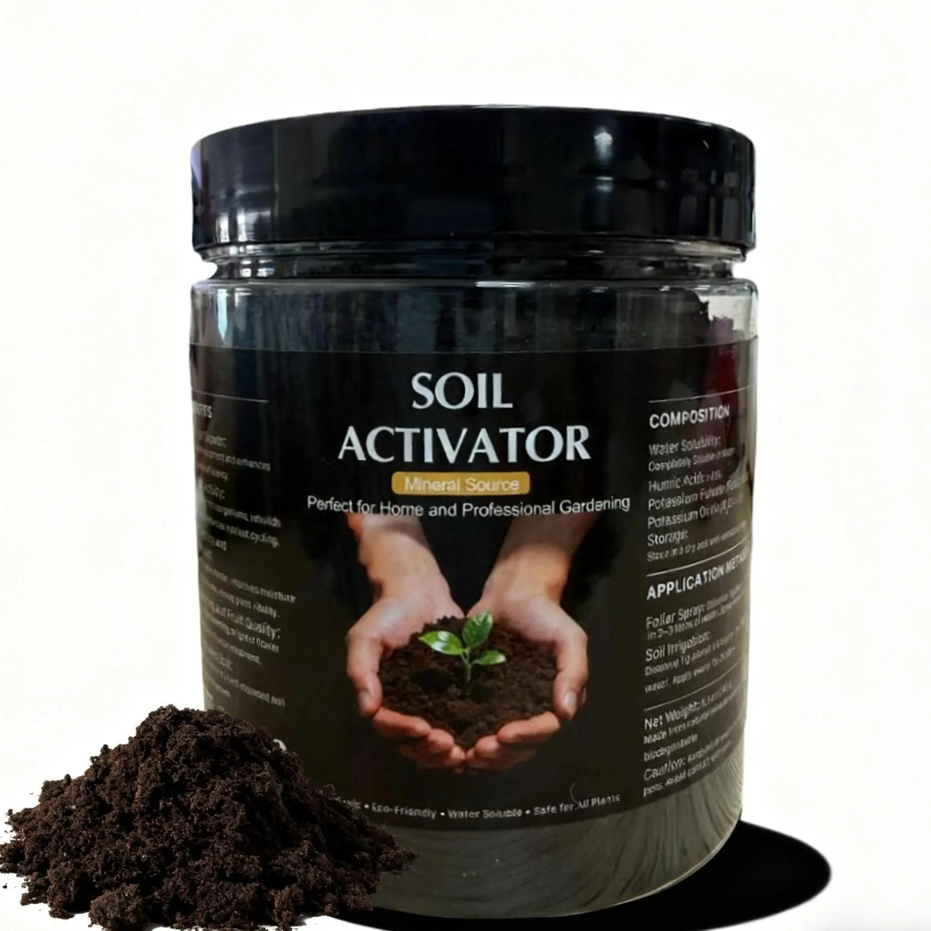 Soil Recovery Booster 8.5 oz – Rapid-Action Formula to Strengthen Roots and Enrich Soil, Soil Conditioner, Planting Soil Additive