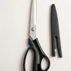 10 Inch Manganese Steel Fabric Scissors with Protective Cover Ideal for Quilting All Purpose Duty Perfect for Tailor's Office and Home Durable Cutting Shears