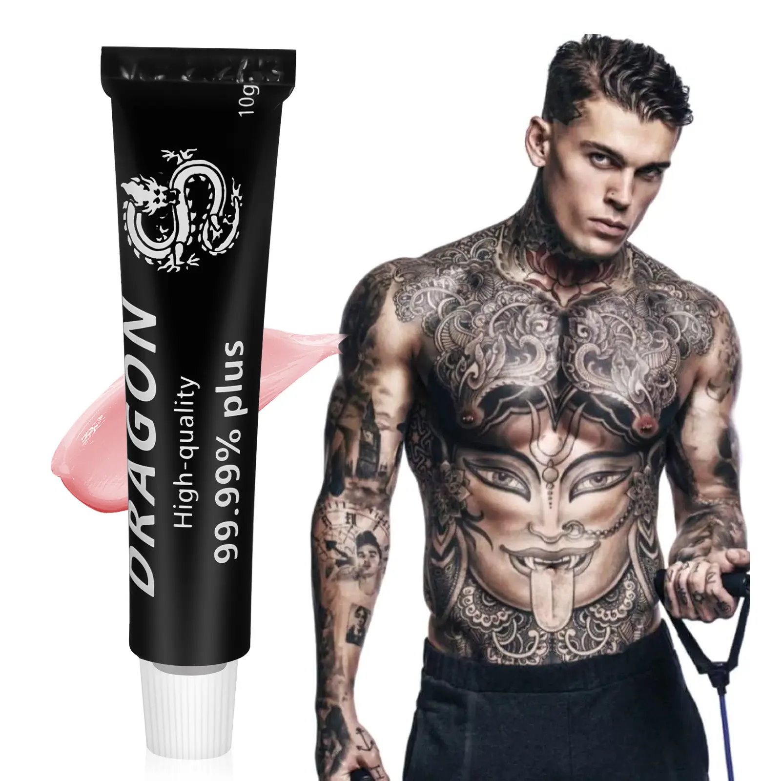 Dragon 99% Numbing Cream 10g | Strong Tattoo Pain Relief Cream for Artists & Clients